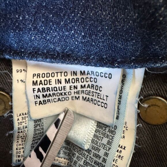 Diesel Women’s Ronhar Bootcut Flared Dark Blue Denim Jeans Size 25 Lux Designer - Picture 11 of 14